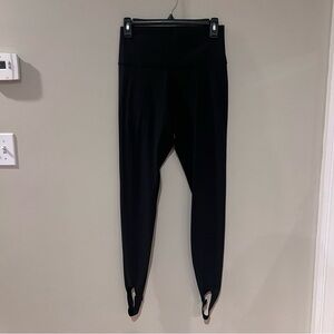 Everlane Black Full Length Foot Leggings